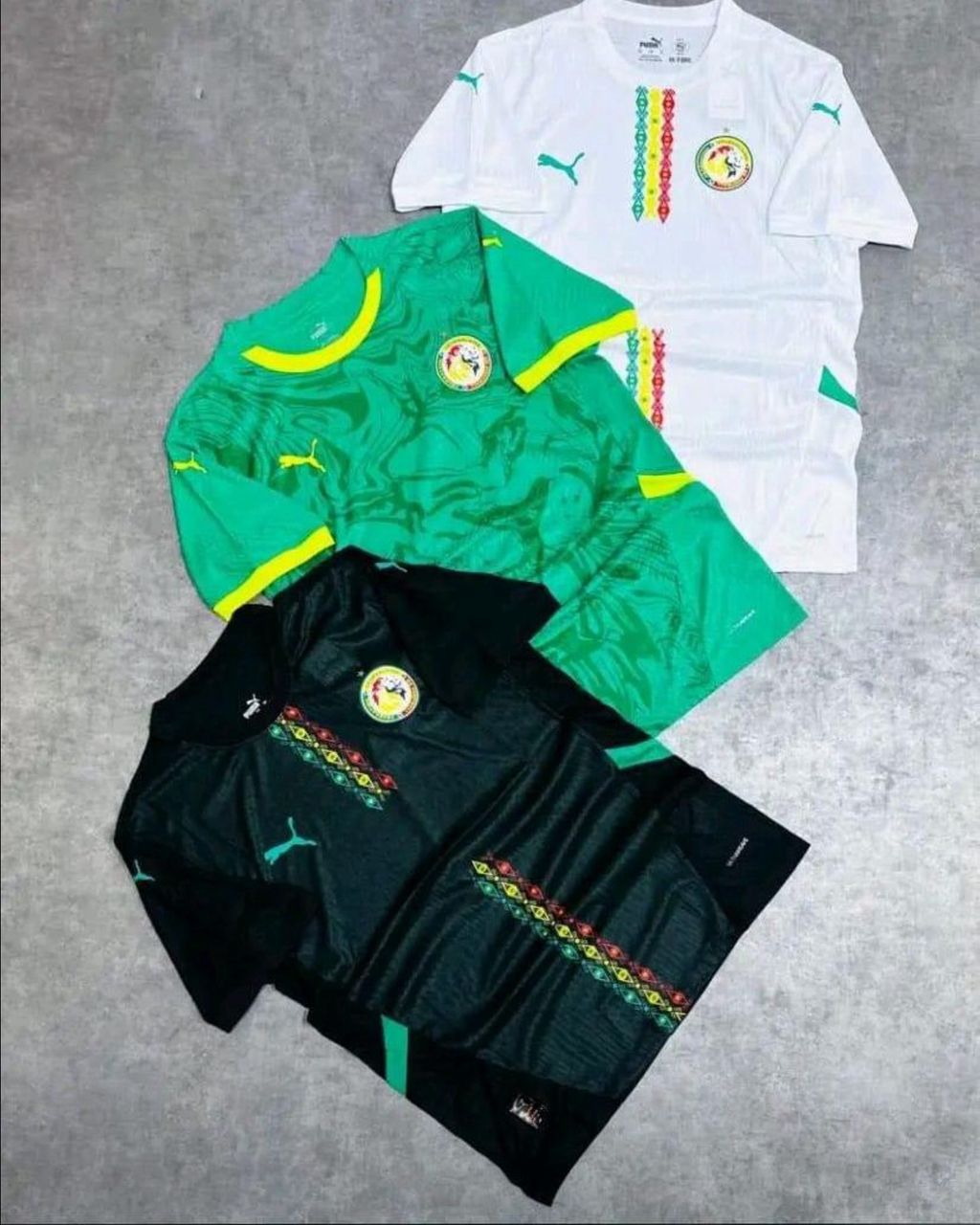 Maillot Sénégal Ensemble officiel football homme & enfant