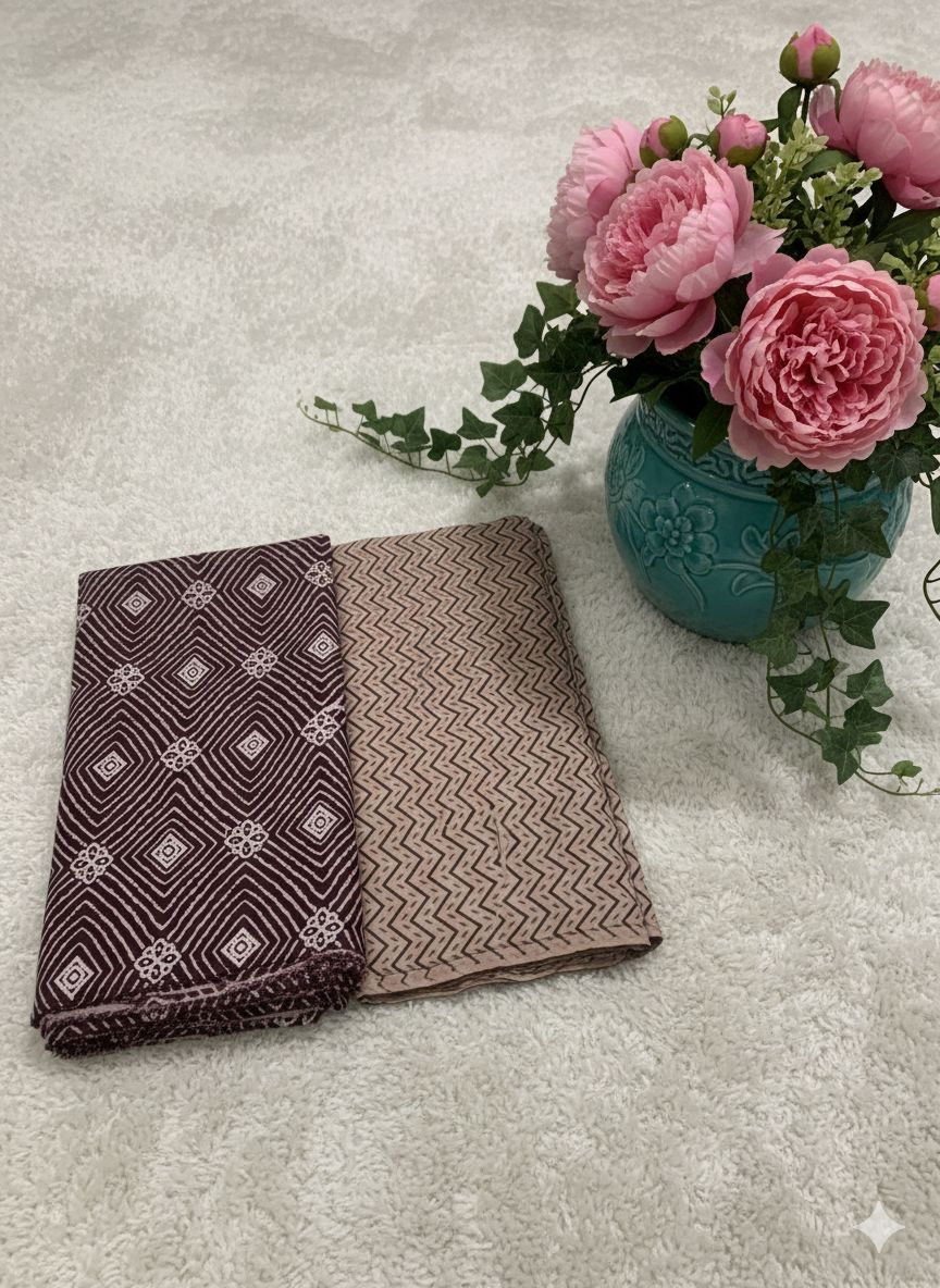 Tissu coton inde patch