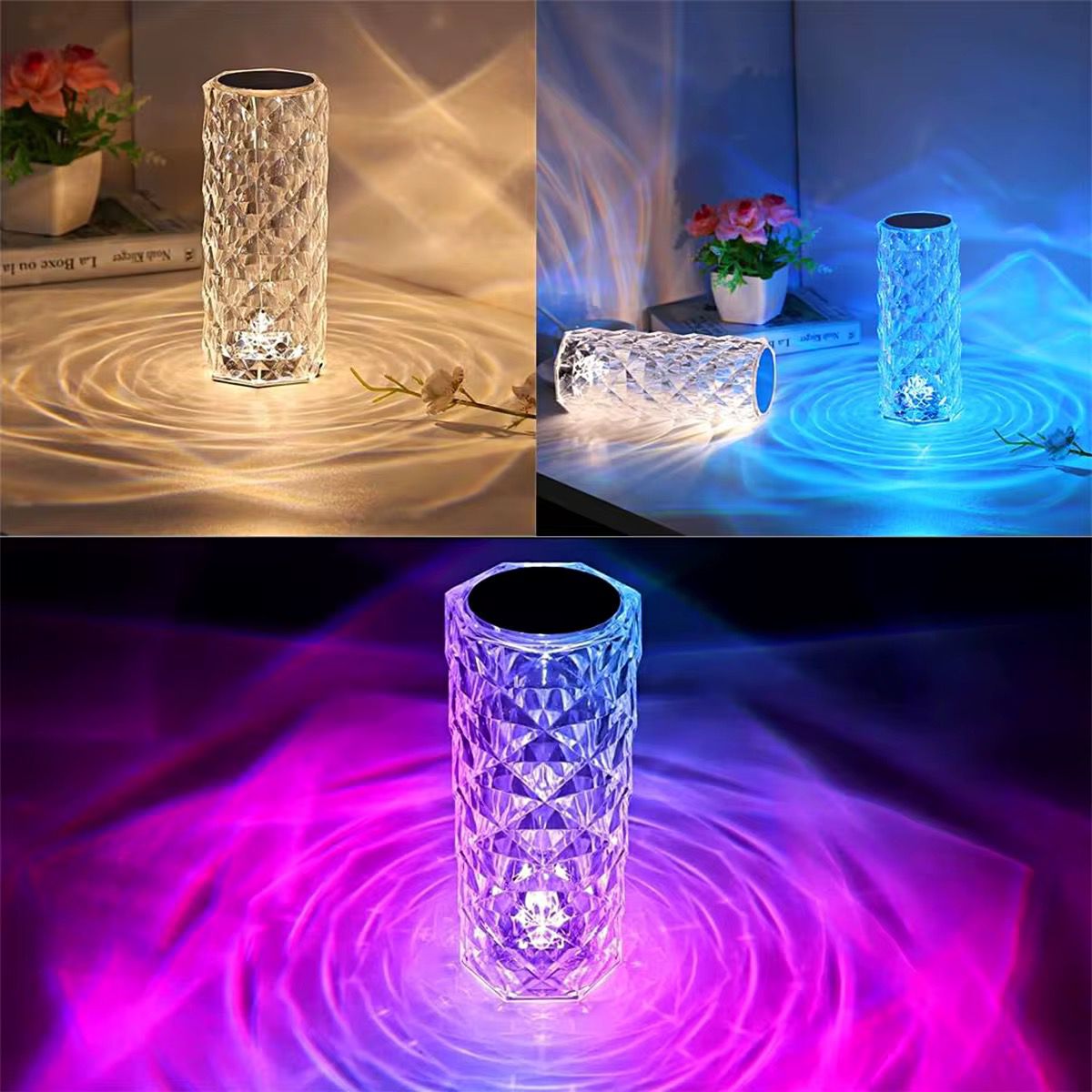 Lampe diamant led