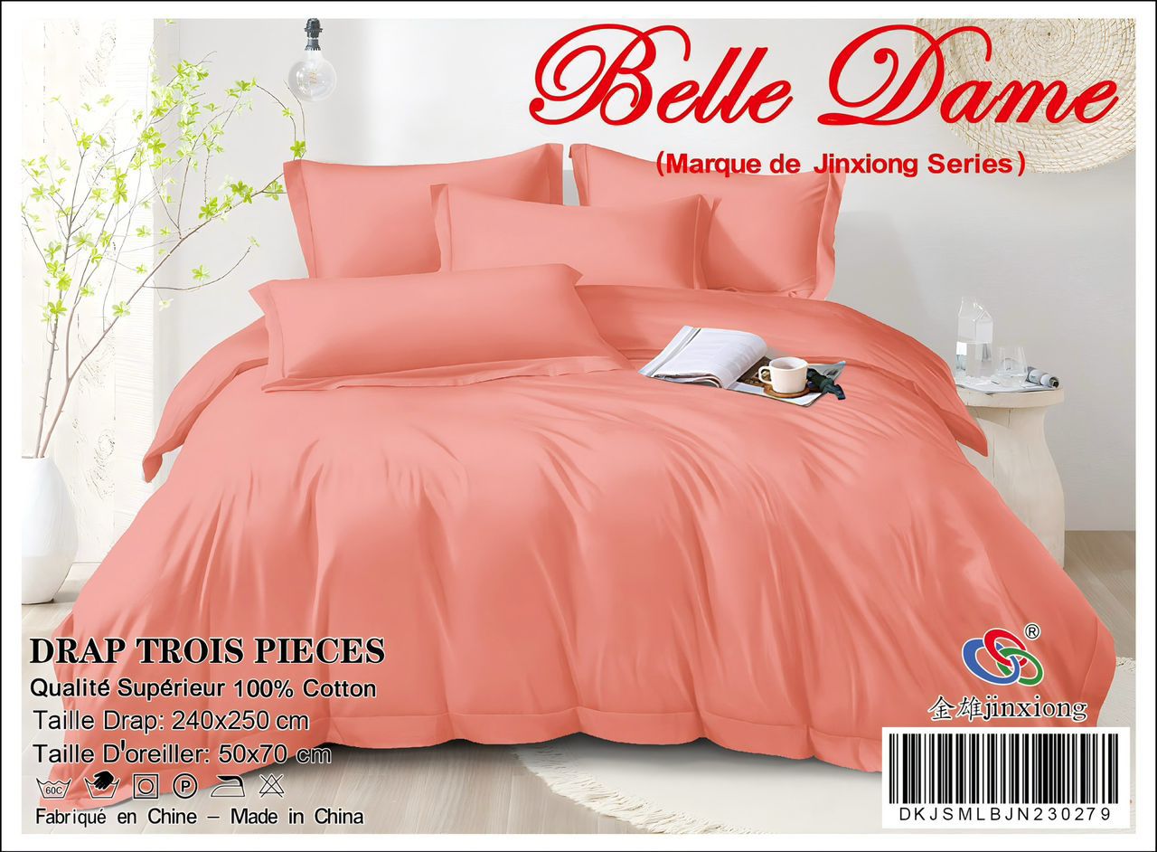 DRAPS DE LITS EN COTON