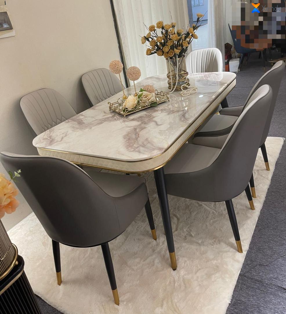 Table à Manger avec 6 Chaises