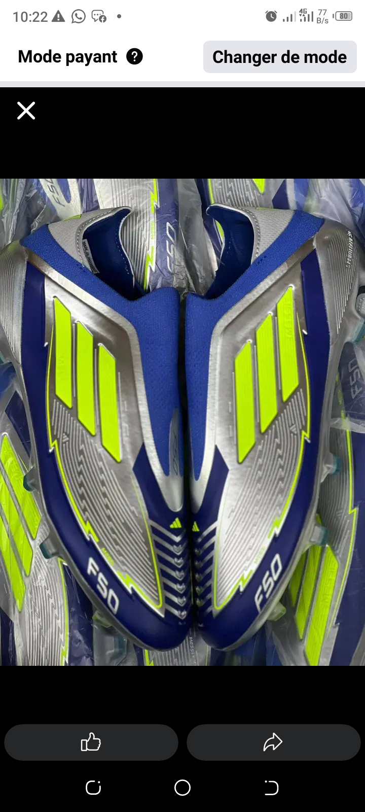 Training et crampons