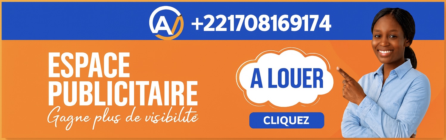 Bannière principale de la page d'accueil