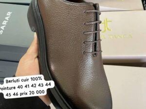 Chaussures fermées homme cuir