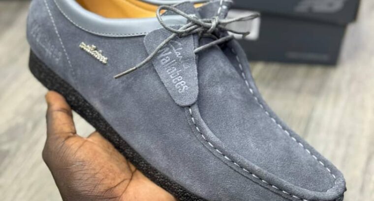 Chaussure en daim pour home